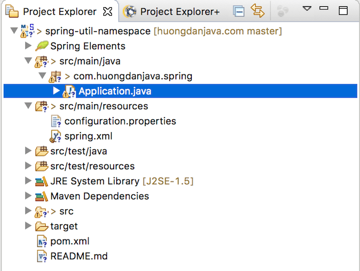 Read properties file in Spring using util namespace Huong Dan Java