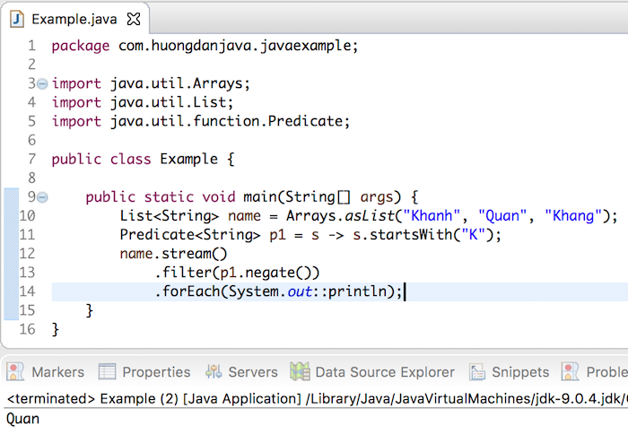 Learn about Predicate Functional Interface in Java Huong Dan Java