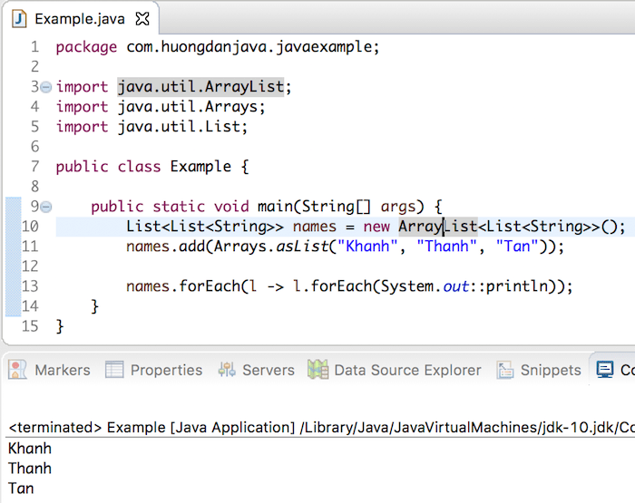 Local Variable Type Inference trong Java HÆ°á»›ng Dáº«n Java