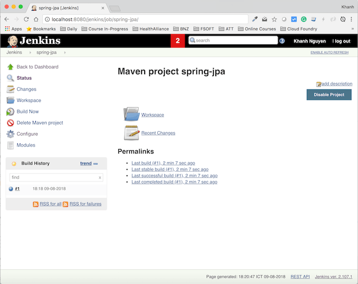 Archive the artifacts in Jenkins Huong Dan Java