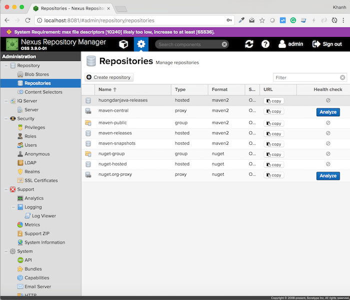 Create Maven Repository in Nexus Repository Manager Huong Dan Java