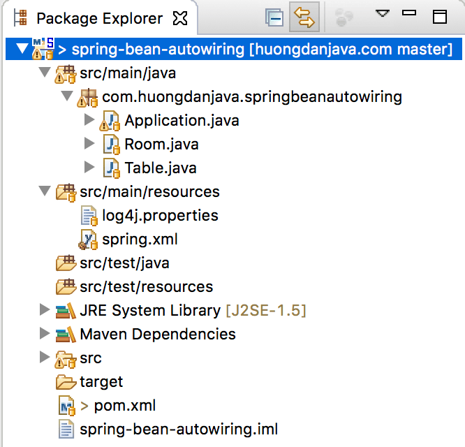 Bean autowiring using Autowired annotation Huong Dan Java