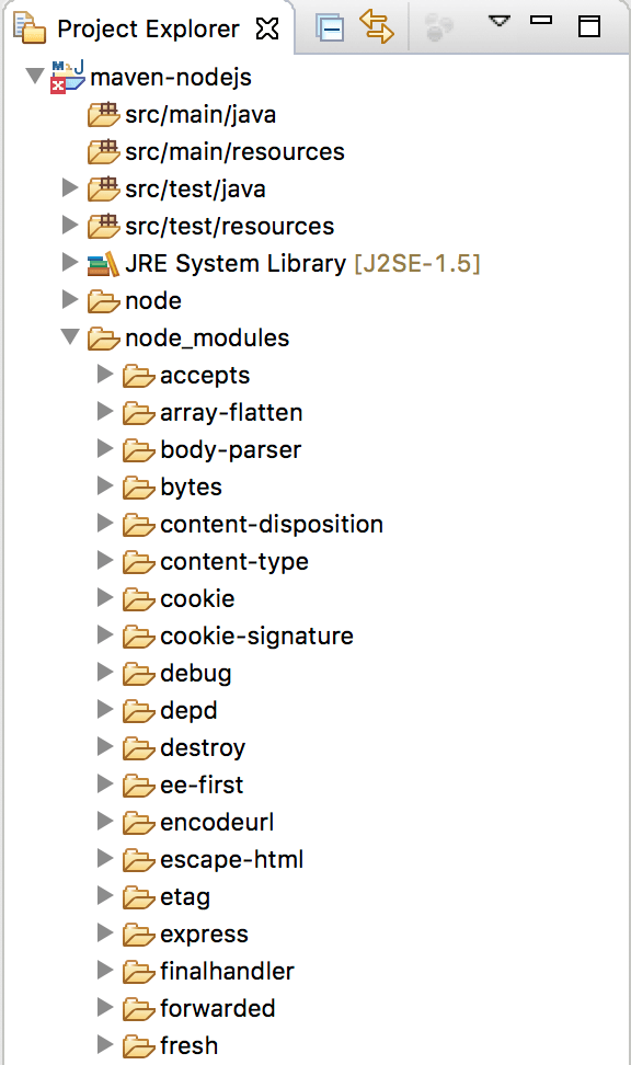 Manage Node.js dependencies with frontendmavenplugin Huong Dan Java