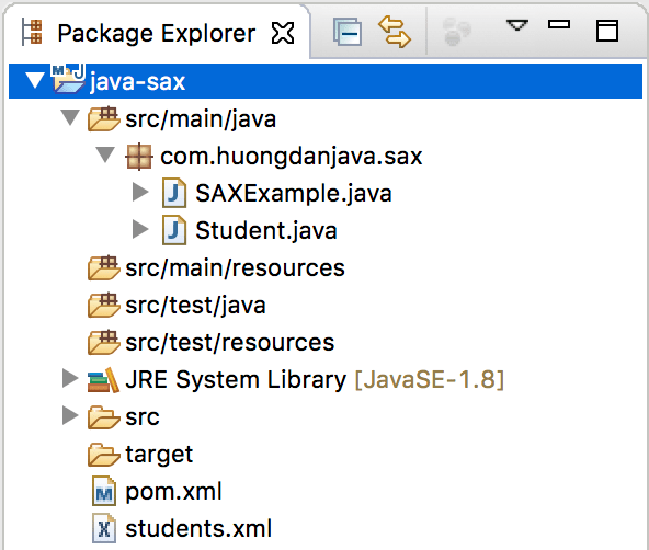 Read XML file using SAX in Java Huong Dan Java