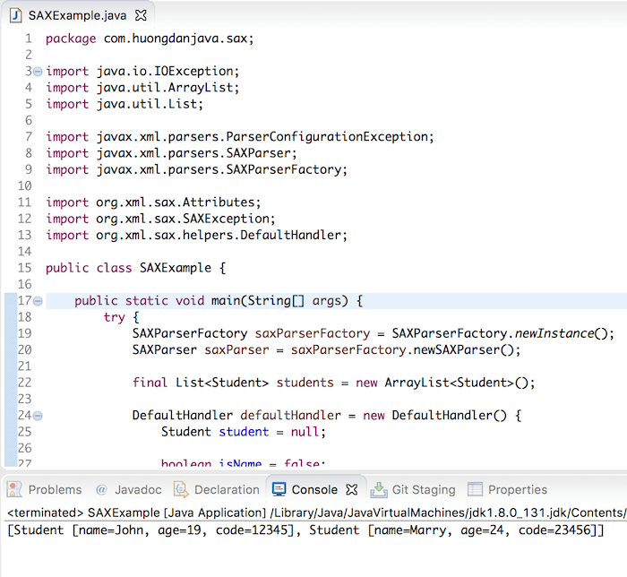 Read XML file using SAX in Java Huong Dan Java