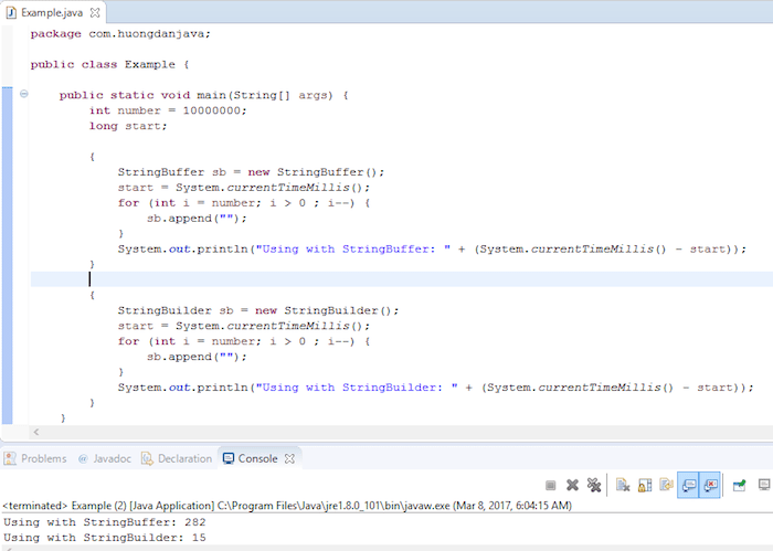 StringBuffer and StringBuilder in Java Huong Dan Java