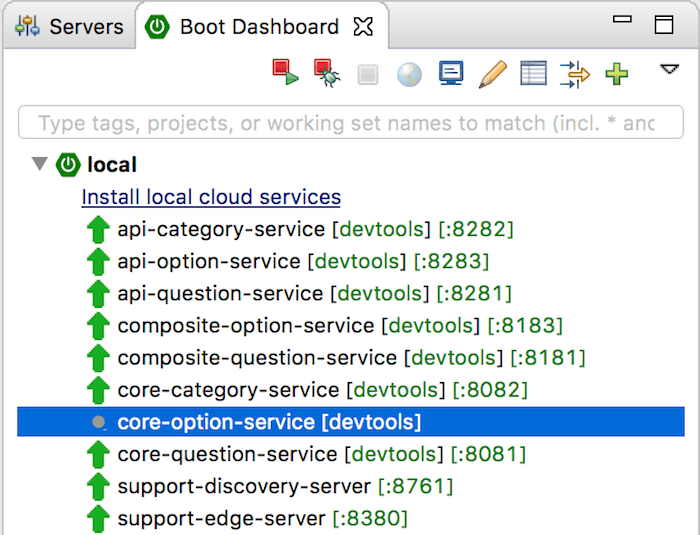Questions Management Enable Circuit Breaker for API and Composite services using Hystrix from