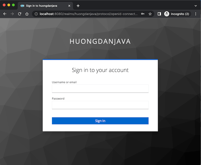 Add a new client that supports OAuth2 Authorization Code grant type in