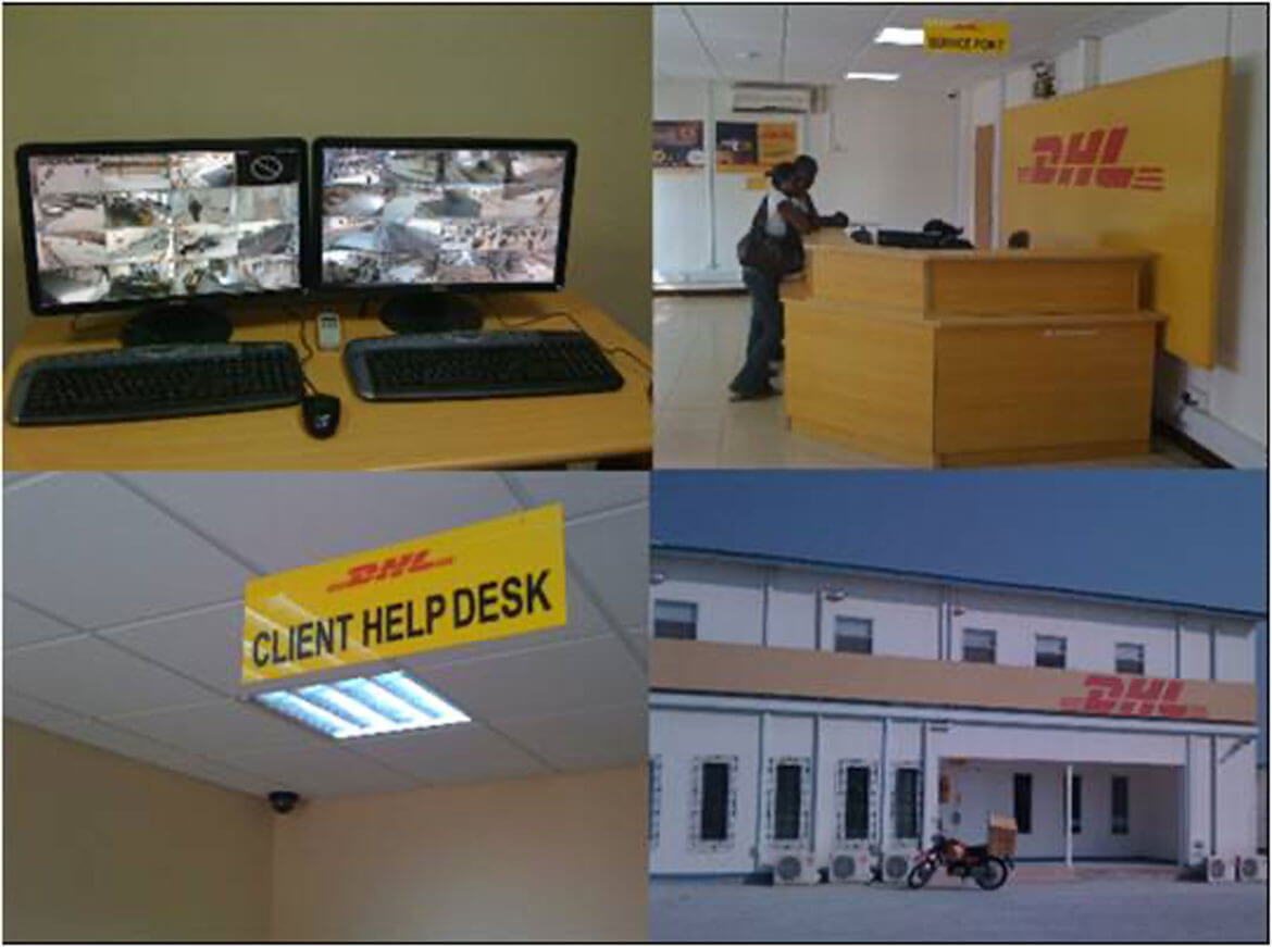 The Surveillance on DHL in Ghana Counts on huperVisionbased IVS