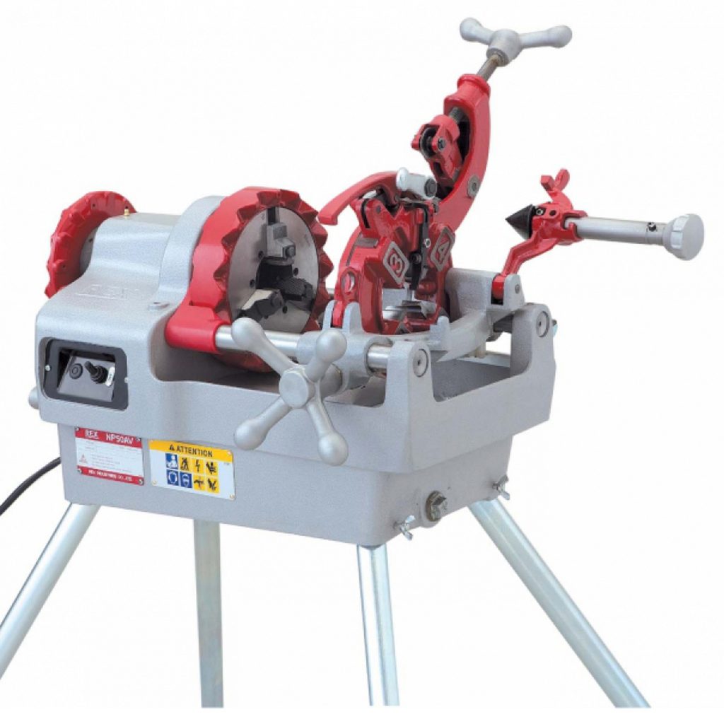 REX NP50AV Pipe Threading Machine, 1700W, 1/2" to 2"