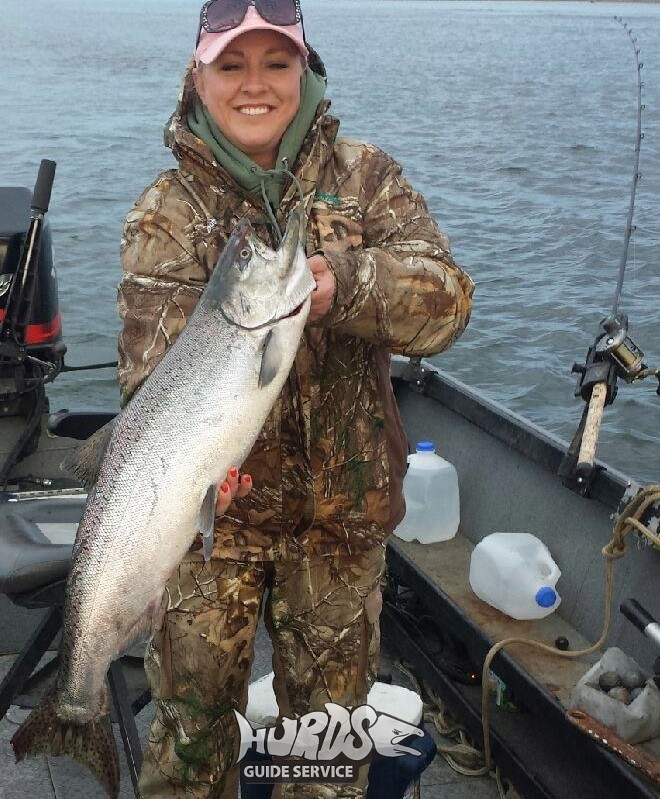 Spring Chinook Hurds Guide Service