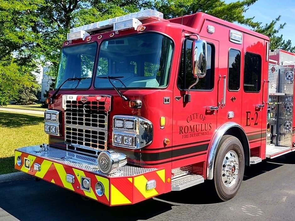 Romulus Fire Department secures health equipment donation from Beaumont