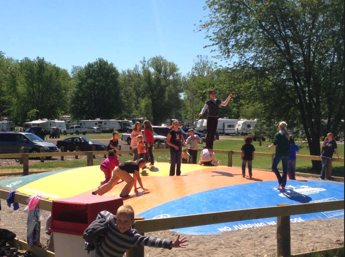 Jumping Pillow Huron River Valley Resort