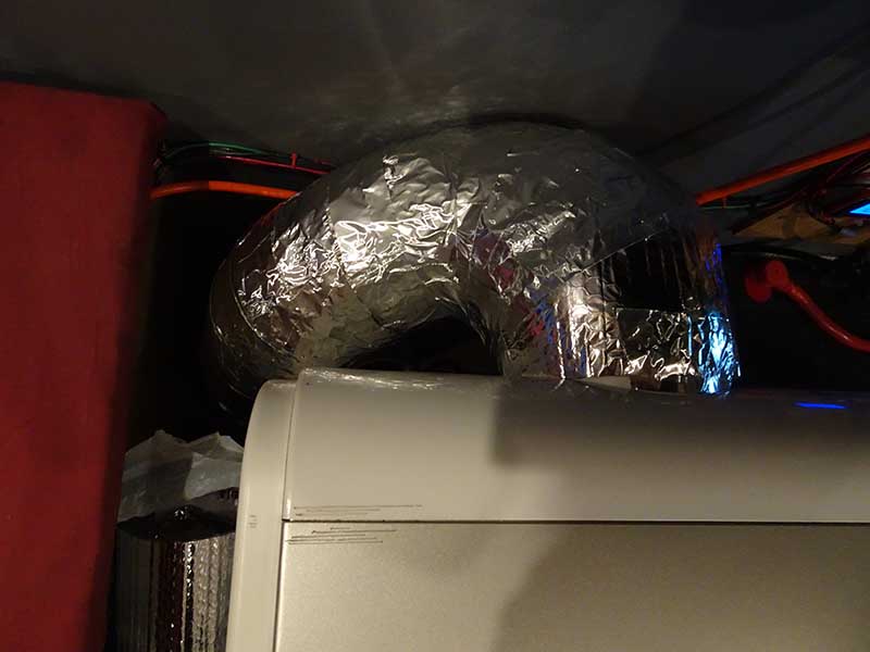 Solar Powered Air Conditioner in a Sprinter Van Hurried Year