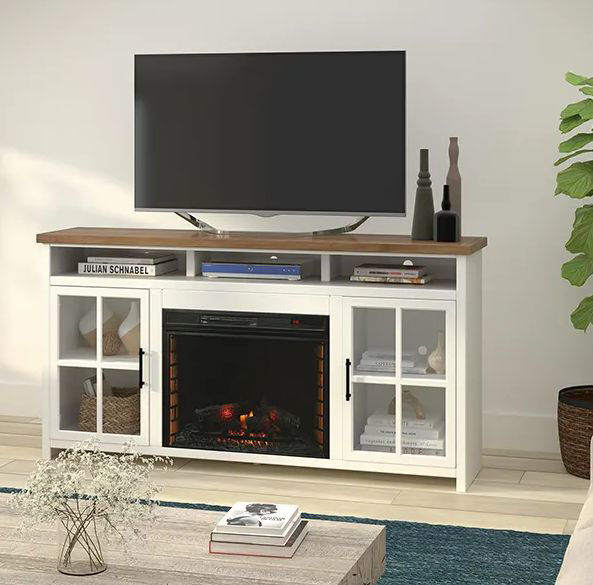 HAMPTON 74" FIREPLACE CONSOLE