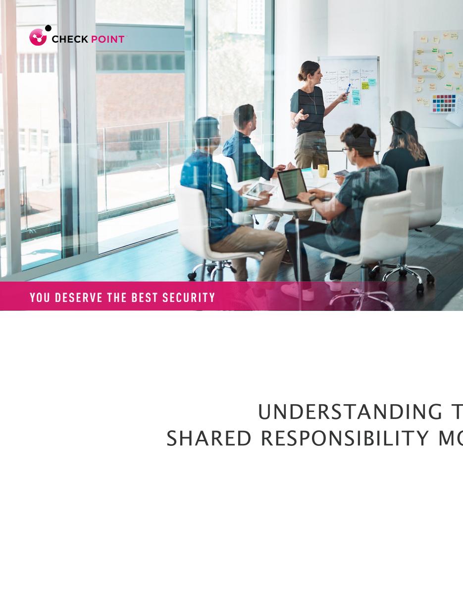 Understanding The Shared Responsibility Model