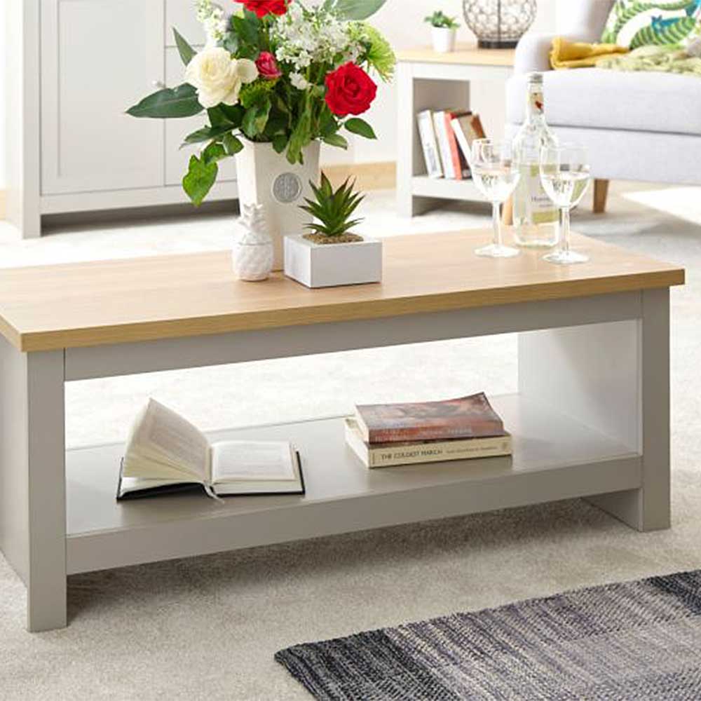 The Lancaster Grey Coffee Table Scandinavian Styled Homeware