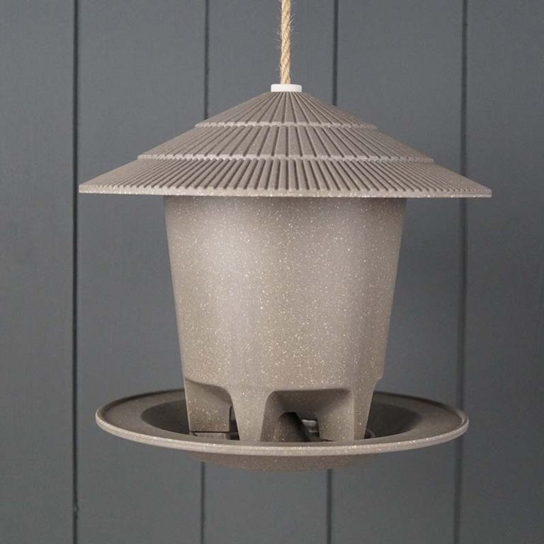 Earthy Sustainable™ Round Bird Feeder Husqui