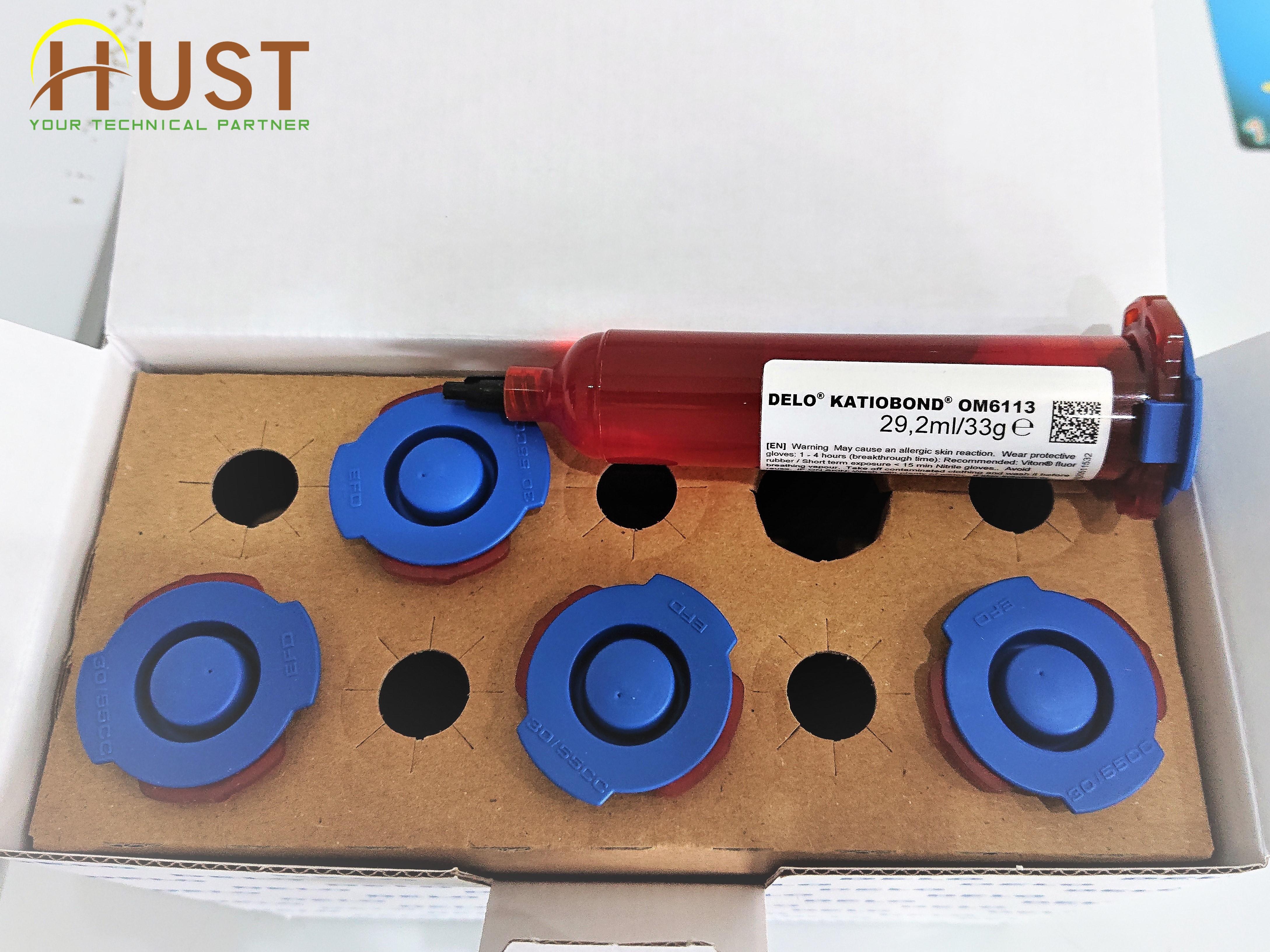 DELO KATIOBOND OM6113 Adhesive for fresnel lens HUST VN