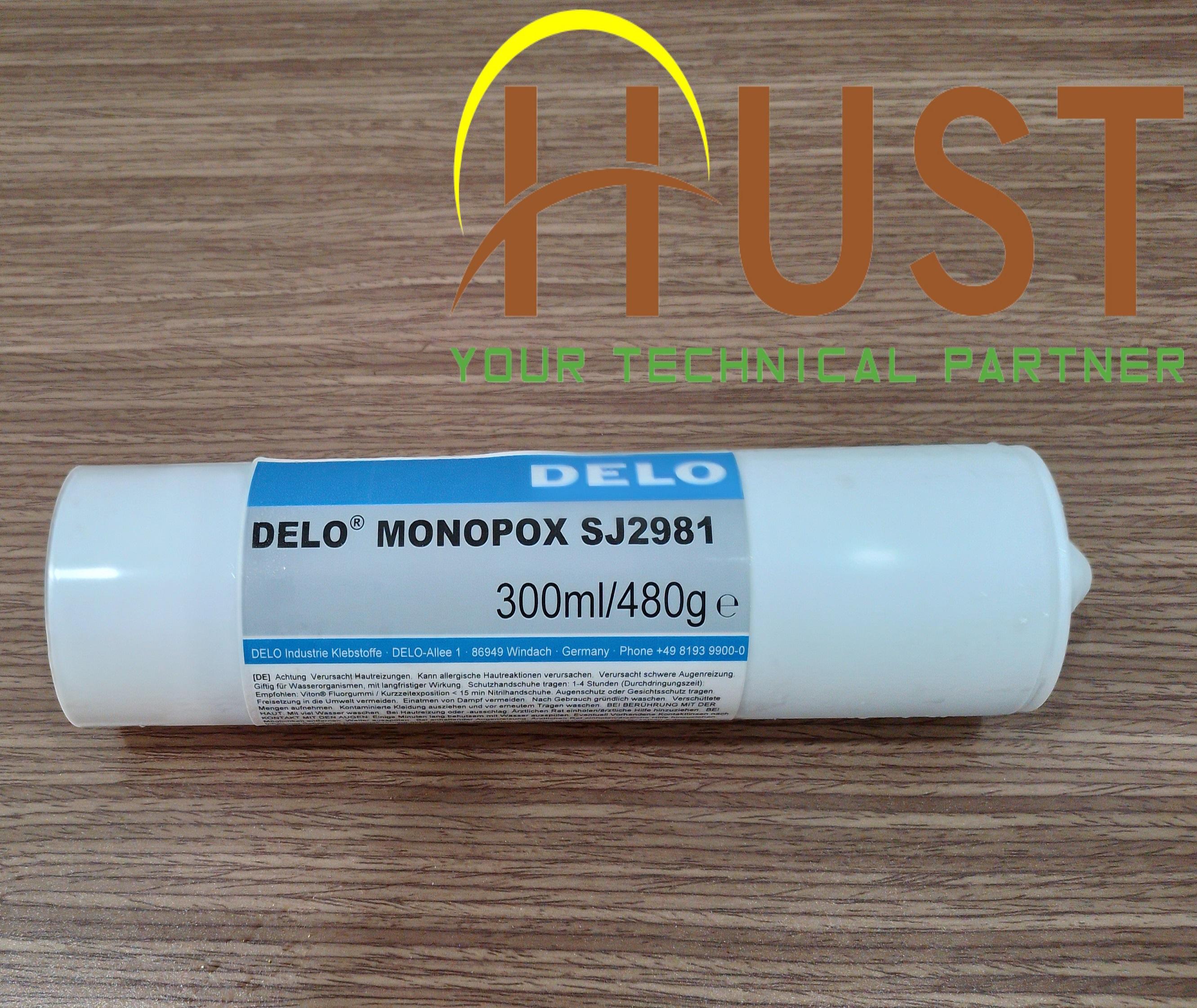 Adhesive for emotor DELO MONOPOX SJ2981 HUST VN