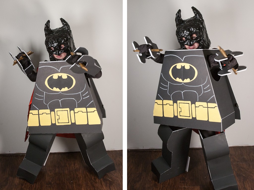 Make Halloween A Breeze With a DIY Lego Batman Costume Tutorial