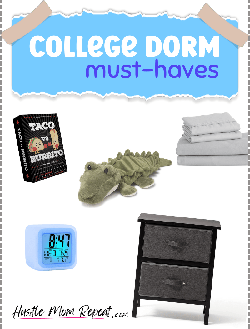 College Dorm Must Haves Hustle Mom Repeat