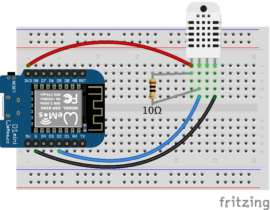 Hutscape | Tutorials - DHT22 sensor