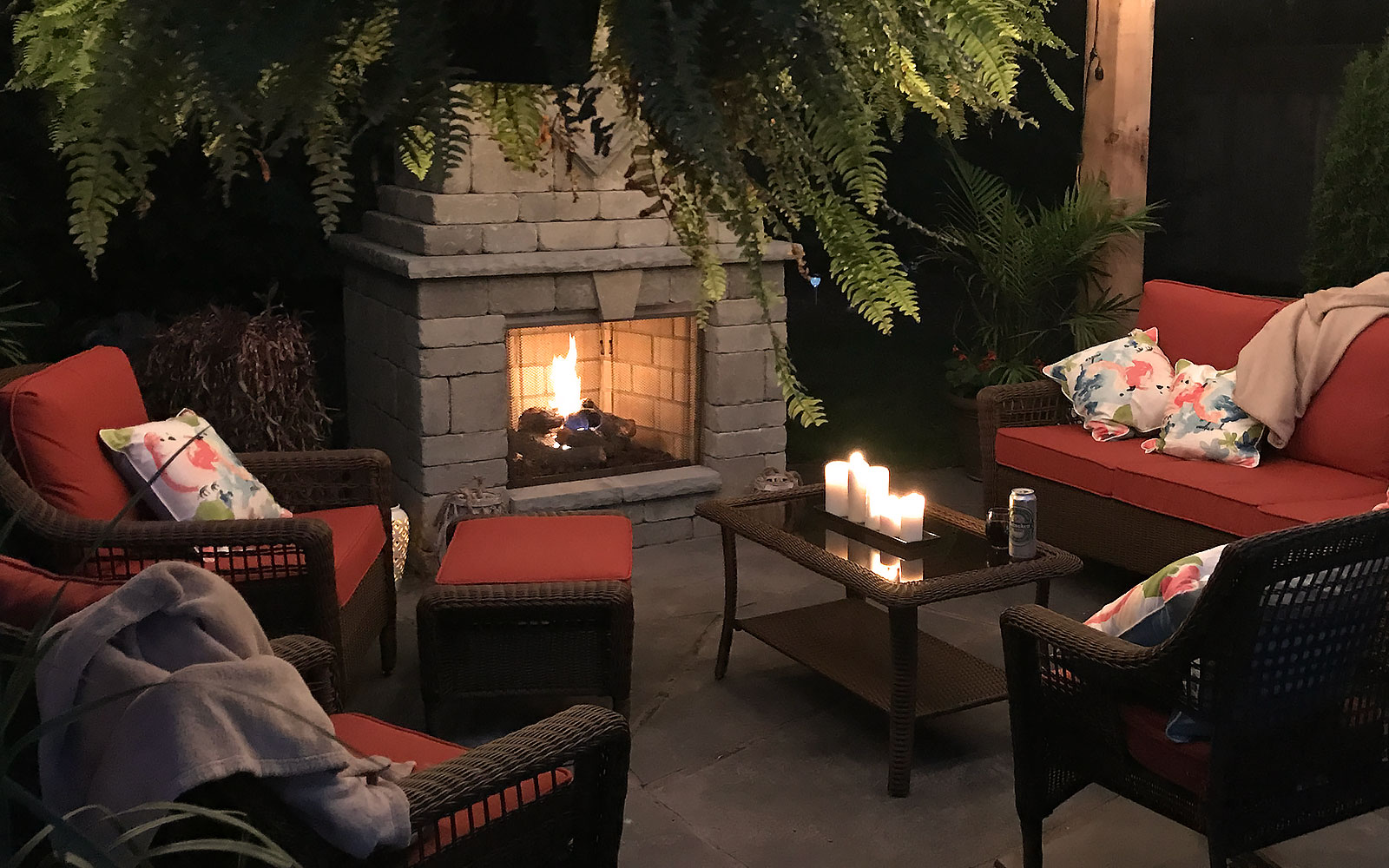 Outdoor Fireplaces Hutten & Co. Land & Shore Landscapers Owen Sound
