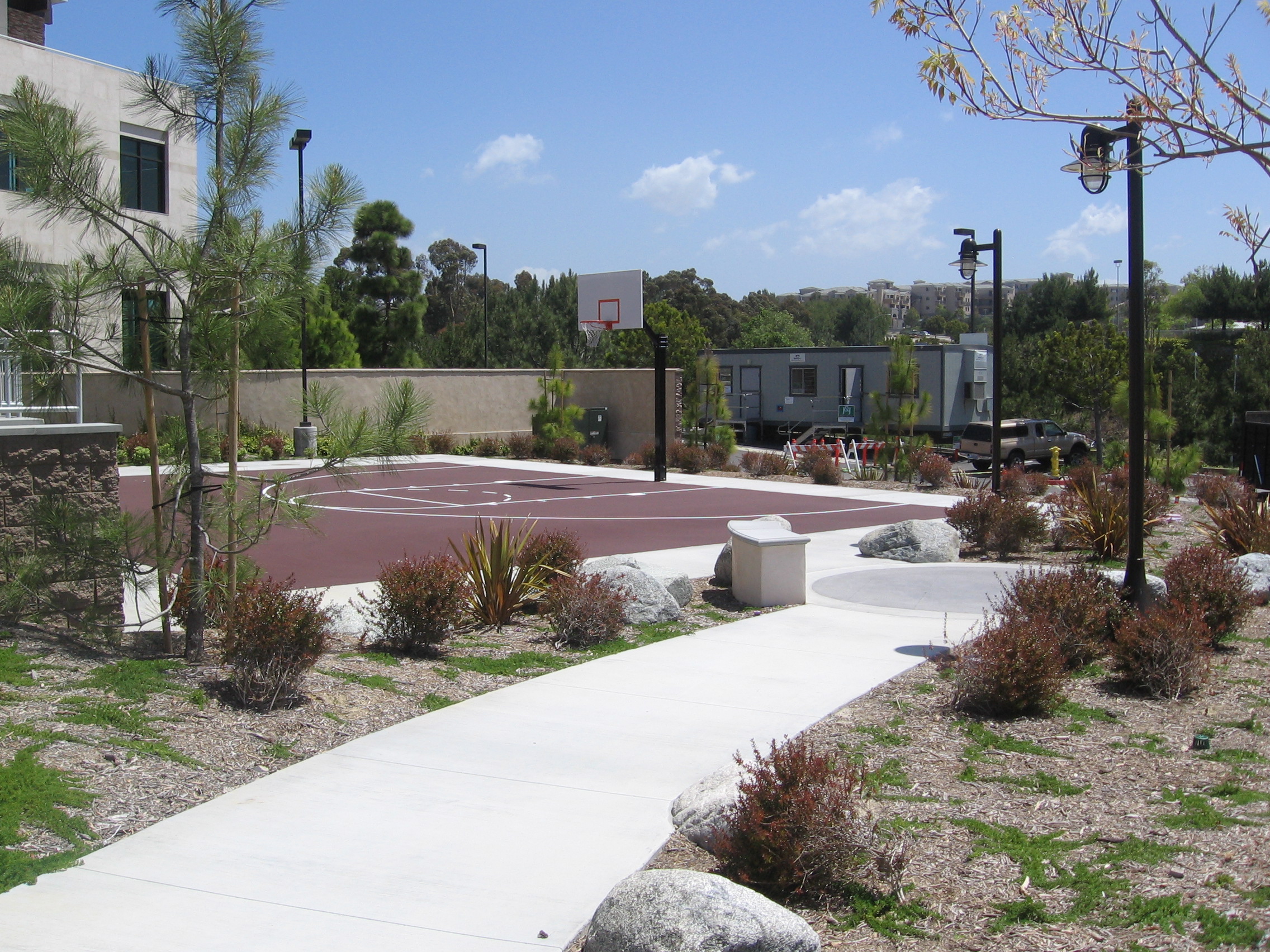 Corporate Campus Recreation Area Hutter Designs Landscape