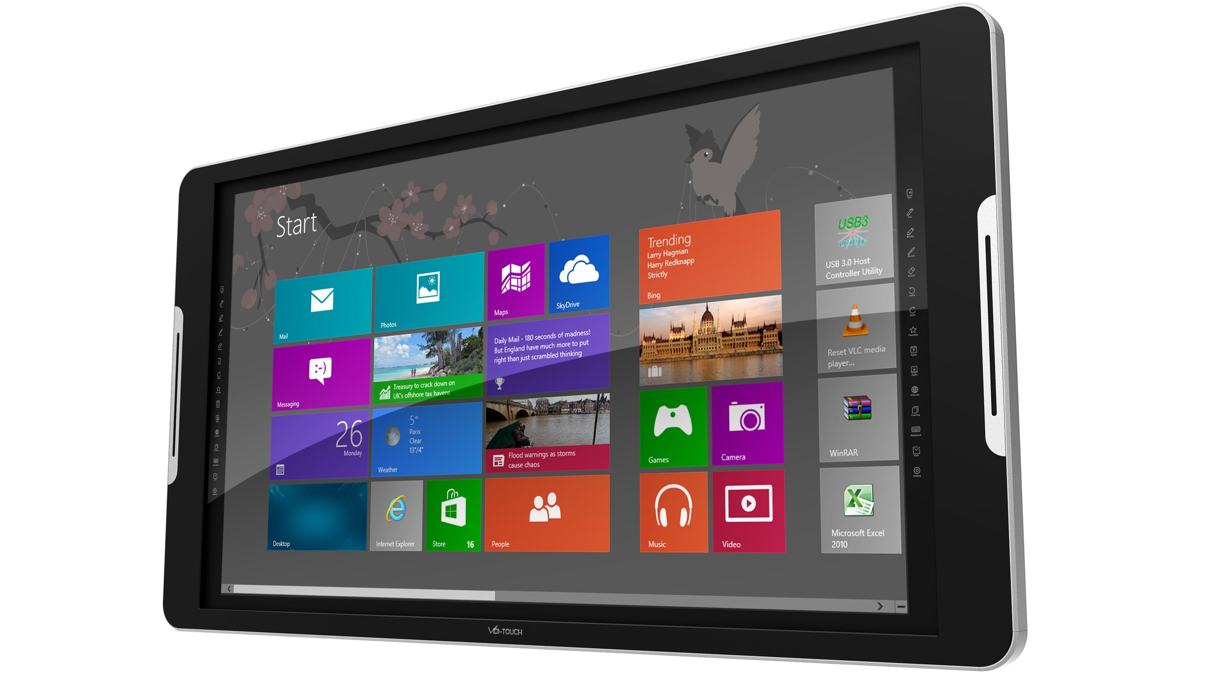 Touchscreen 55 inch Huureenruimte.nu