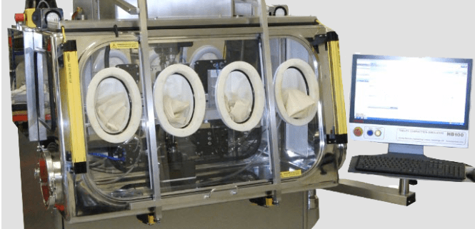Huxley Bertram Compaction Simulators with Containment Huxley Bertram