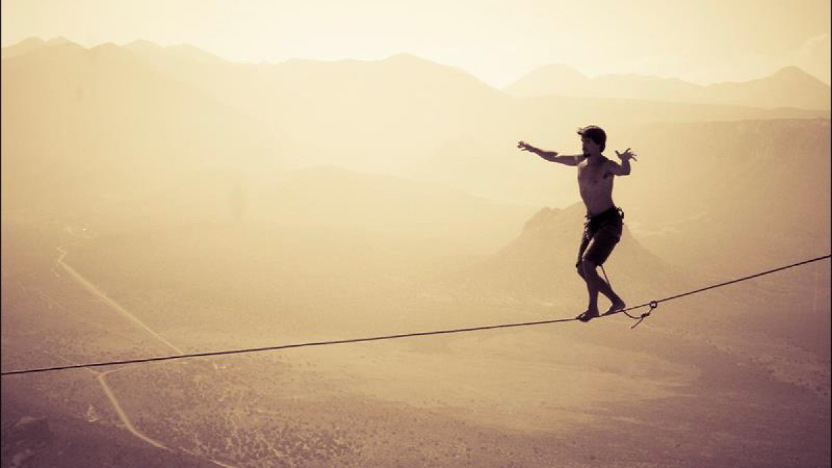 Slackline Tutorials Highline