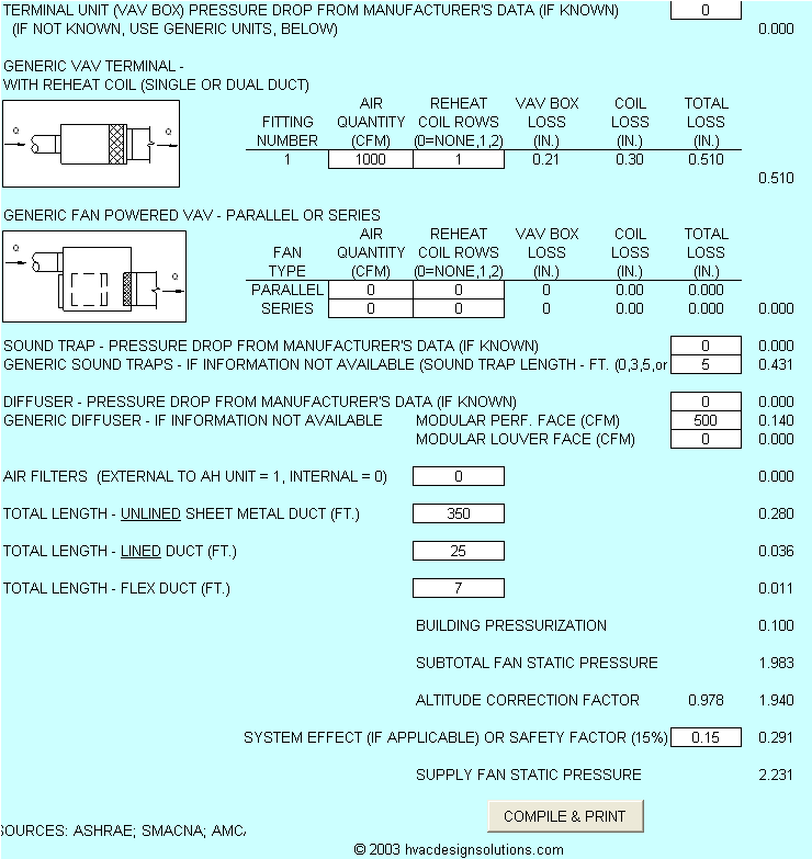 HVAC Design Solutions HVAC Airside Design