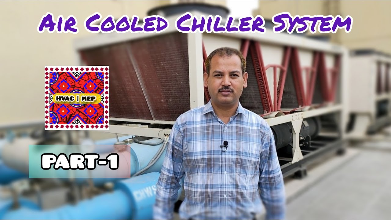 Air Cooled Chiller System Part1 HVAC In Urdu/Hindi By Tanweer Ahmed