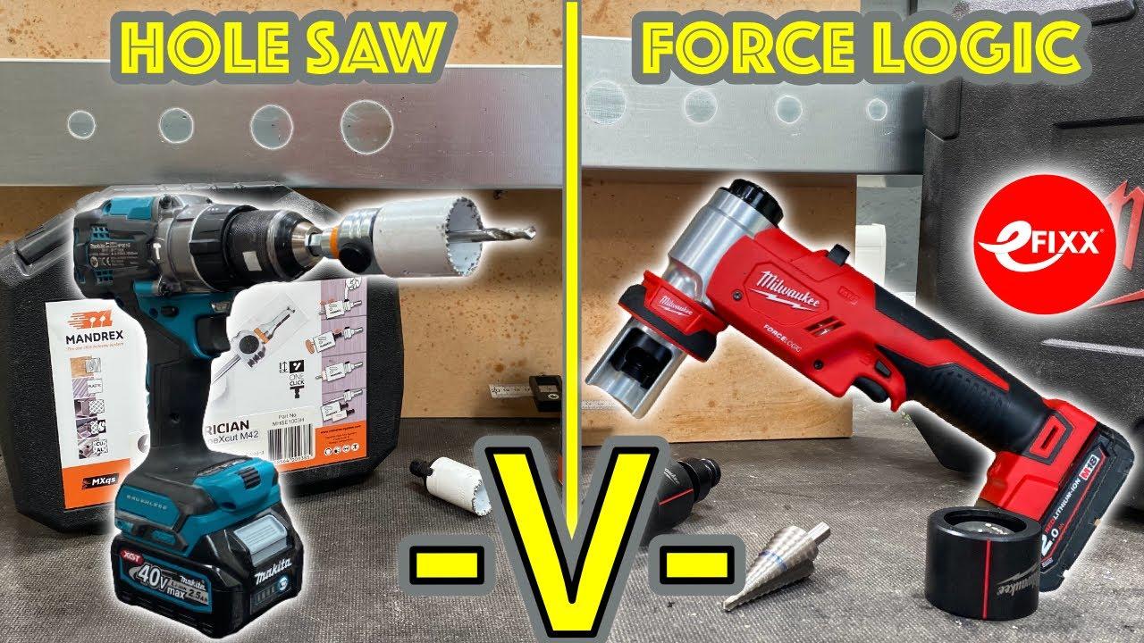 PUNCH OR DRILL? HOLE SAW VS MILWAUKEE M18 KNOCKOUT TOOL