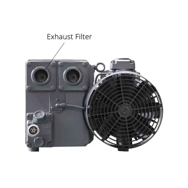 Oil mist and oil spitting problem of a vacuum pump COOLINK