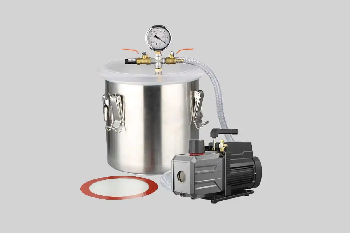 Introduction of vacuum degassing chamber kit COOLINK