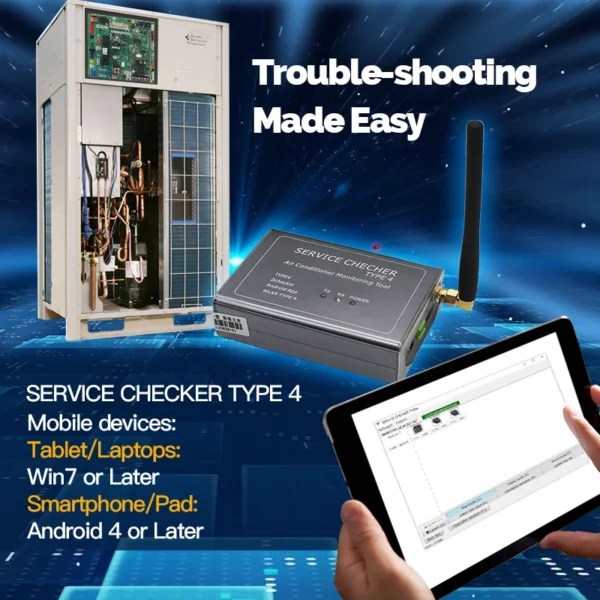 Daikin Air Conditioner Monitoring Tool Service Checker Type 4 Wifi