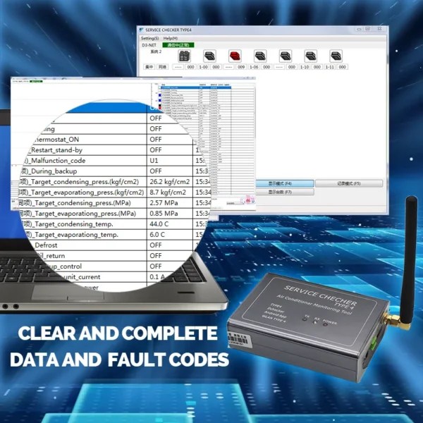 Daikin Air Conditioner Monitoring Tool Service Checker Type 4 Wifi
