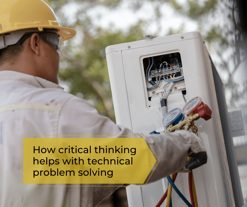Critical Thinking and Problem Solving Skills for Tech Repair HVACR