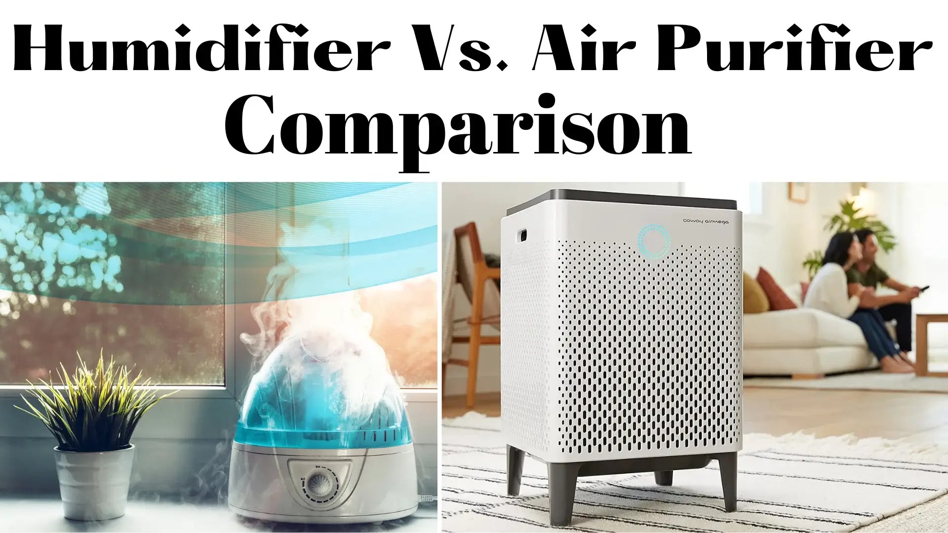 Air Purifier Vs. Humidifier / 1 Perfect Detailed Comparison Hvacreboot