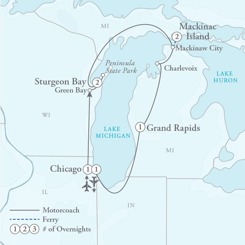 Lake Michigan Circle Tour Holiday Vacations