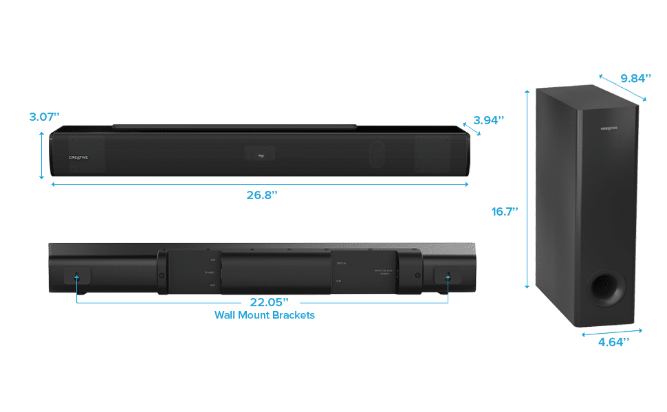 Creative Stage V2 Soundbar Review Hardware Busters