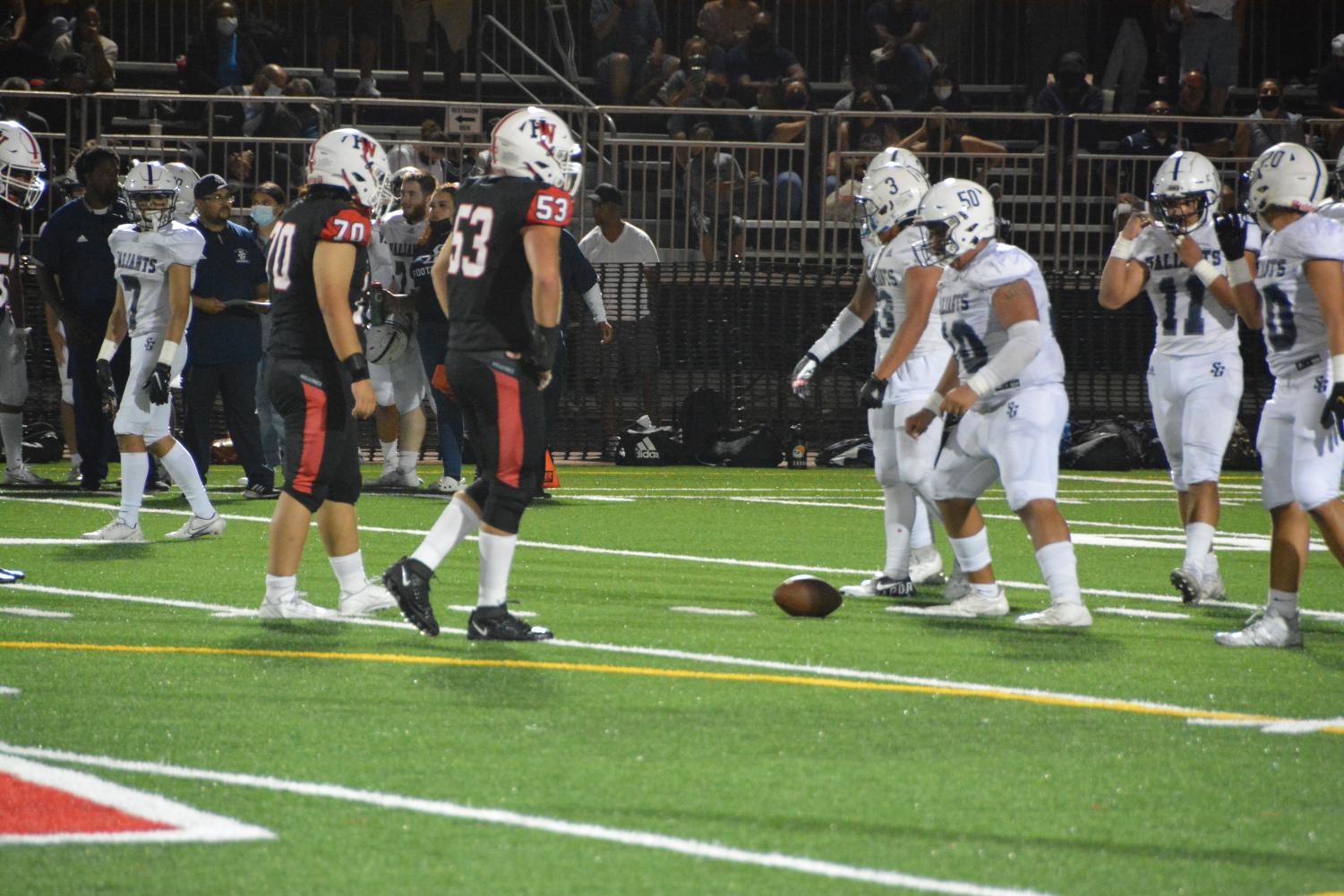 Football loses first game of the season against St. Genevieve High