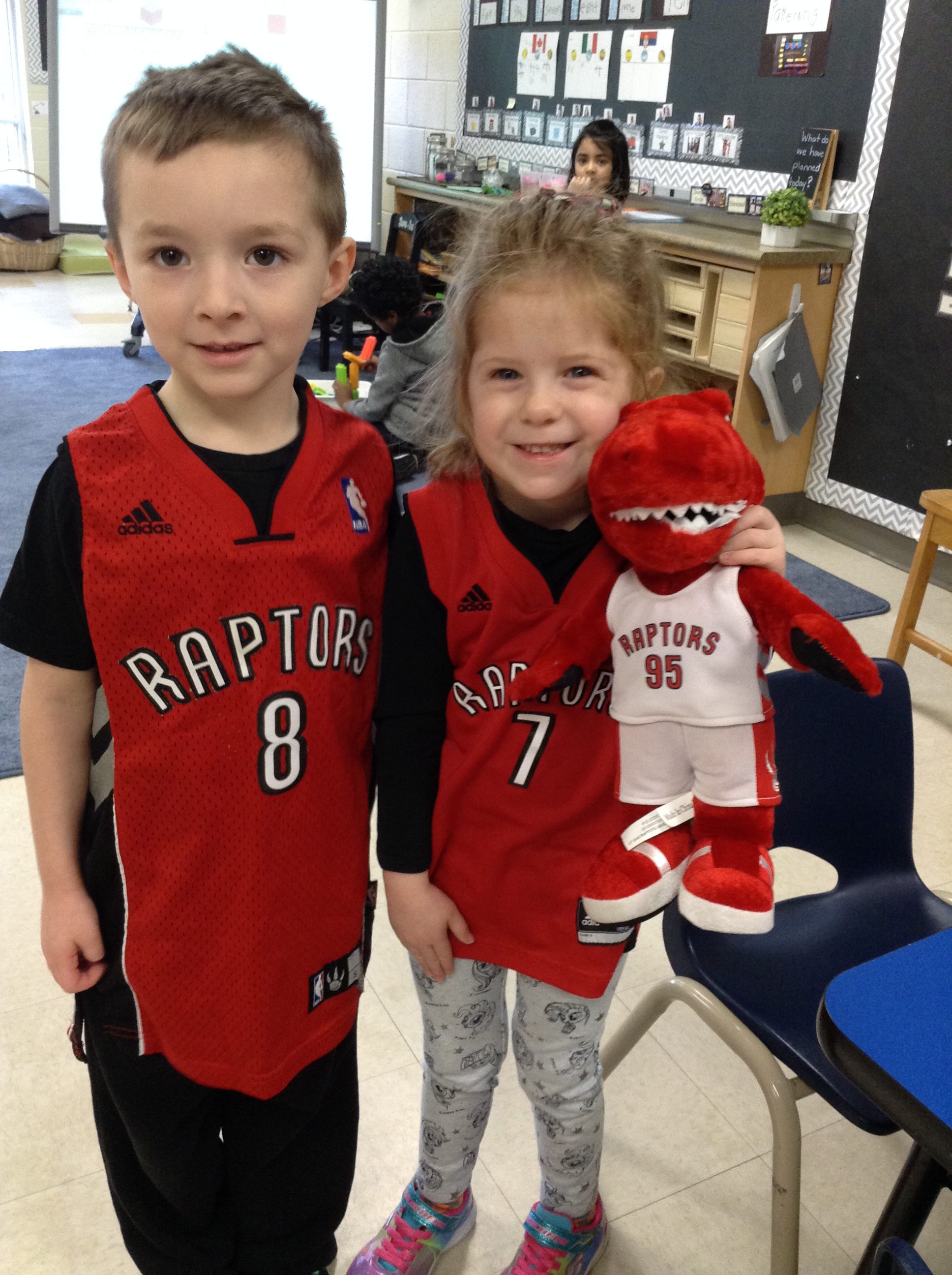 Jersey Day Learning In Kindergarten
