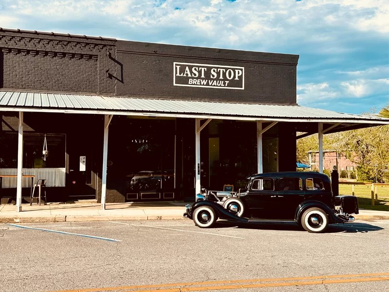 The Last Stop Brew Vault is on Track Hwy 331 Walton County USA