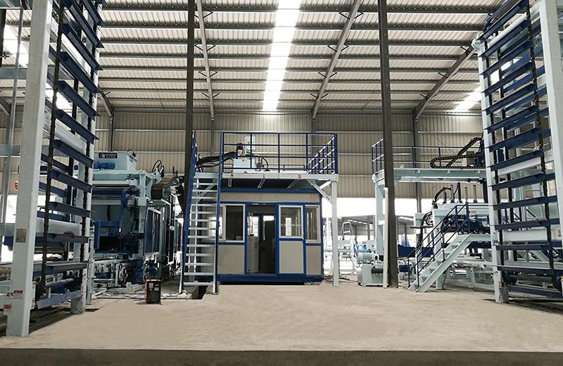 Control System Concrete Block Manufacturing Plant HONGYI