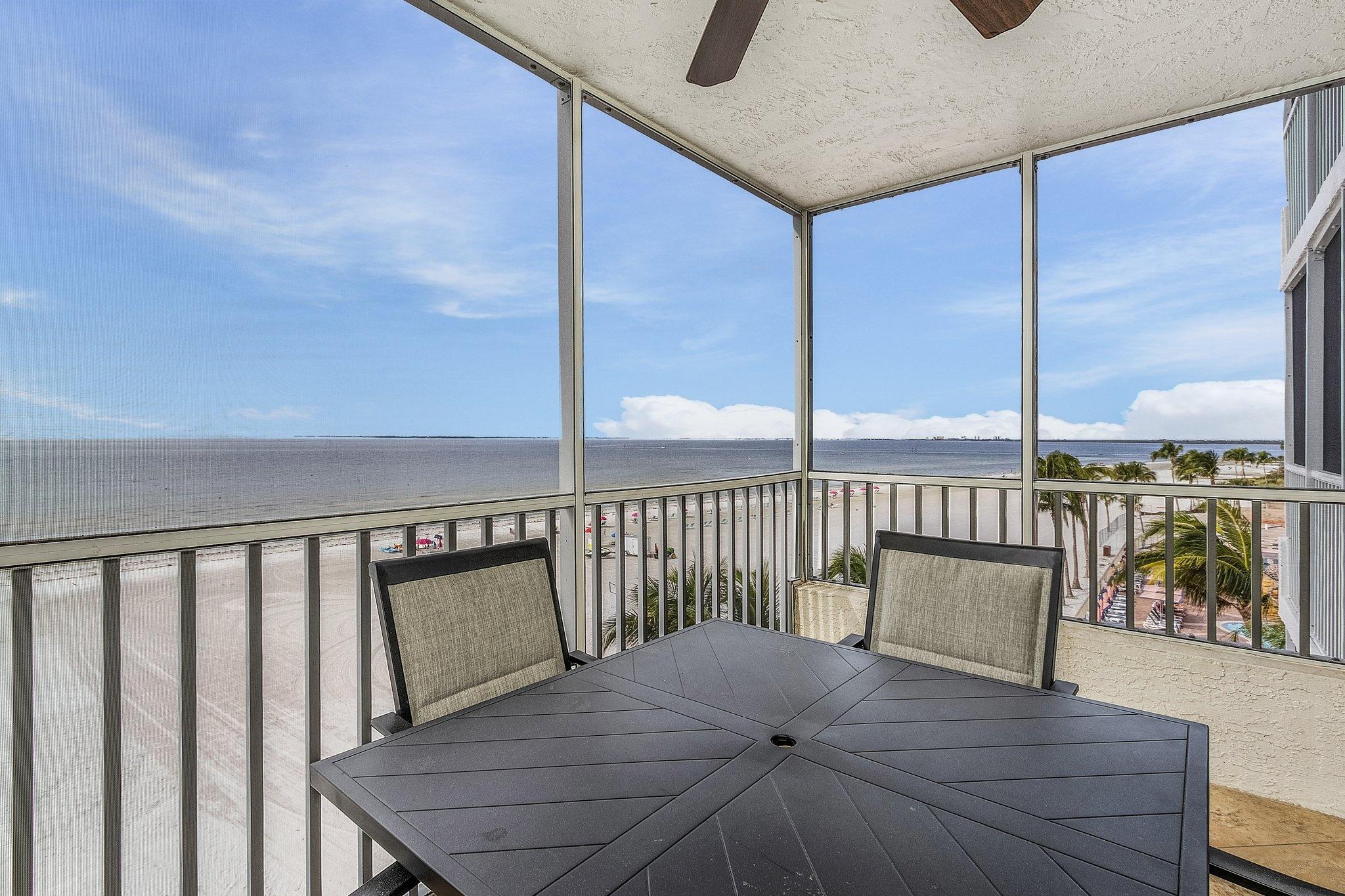 to Beach Villa's 405 Vacation Rental 250 Estero Blvd 2