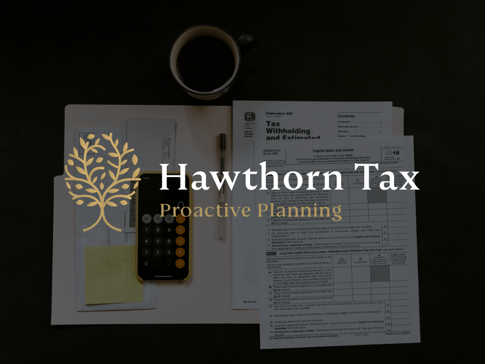 Case Study  Design & Branding for Hawthorn Tax Hybrid Anchor