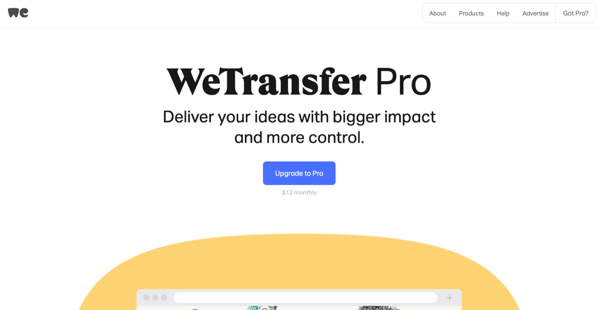 WeTransfer Send Large Files & Share Photos Online